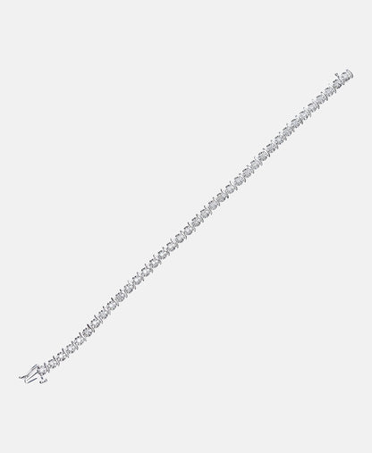 Armband aus 375 Weißgold mit Diamant
