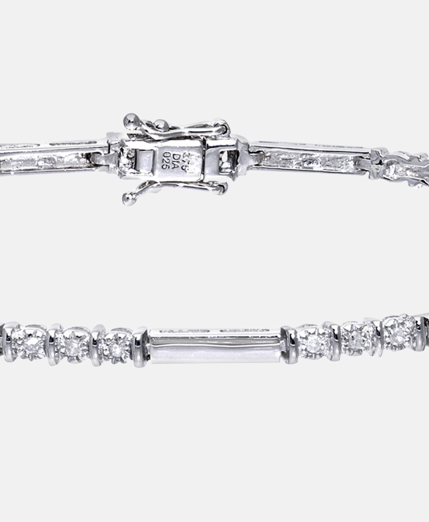 Armband aus 375 Gelbgold mit 0.25 Karat Diamant