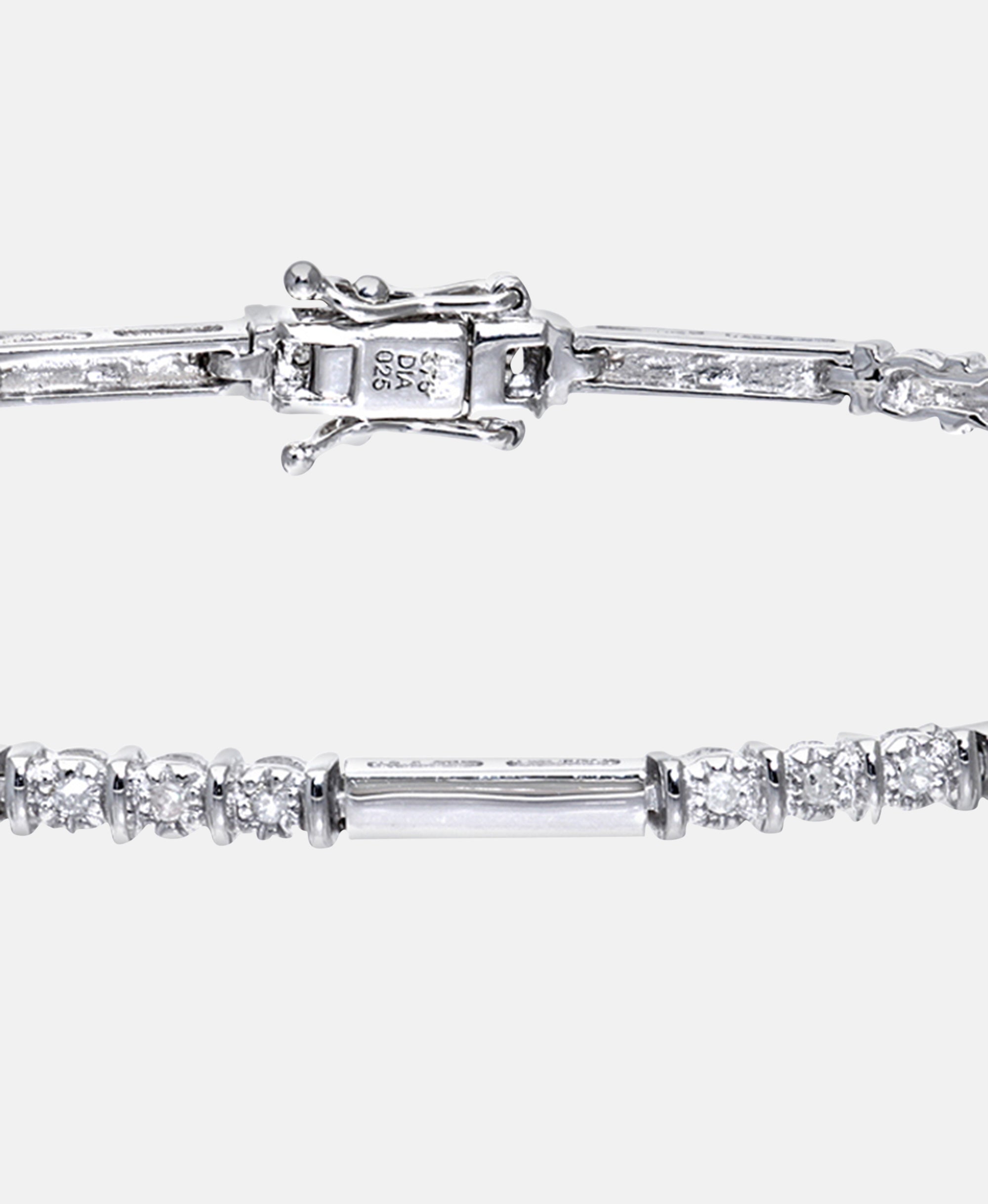 Armband aus 375 Gelbgold mit 0.25 Karat Diamant