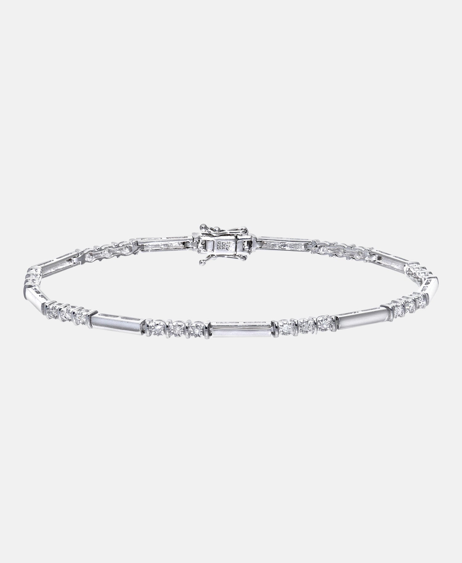 Armband aus 375 Gelbgold mit 0.25 Karat Diamant
