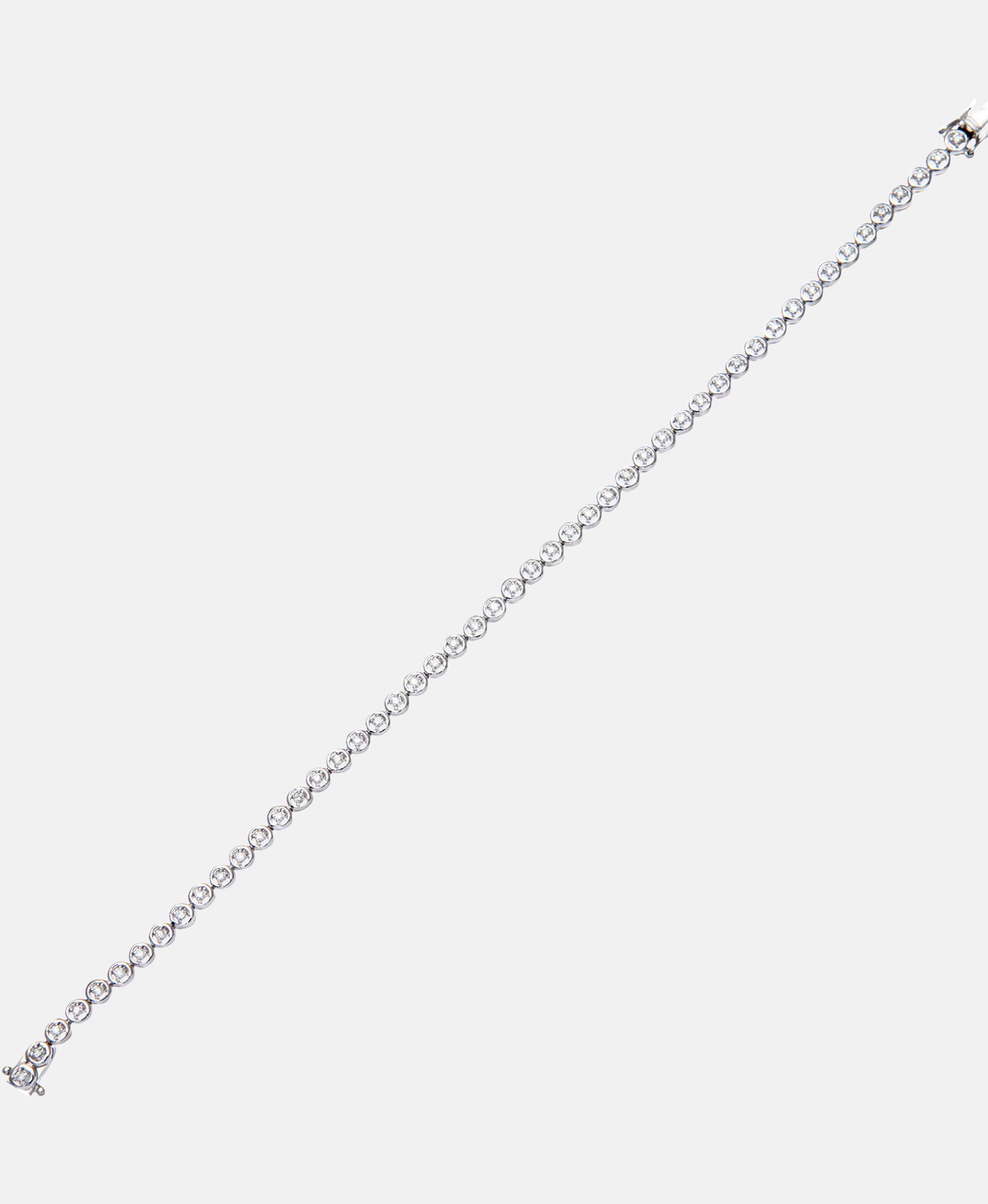 Armband aus 375 Weißgold mit 0.50 Karat Diamant