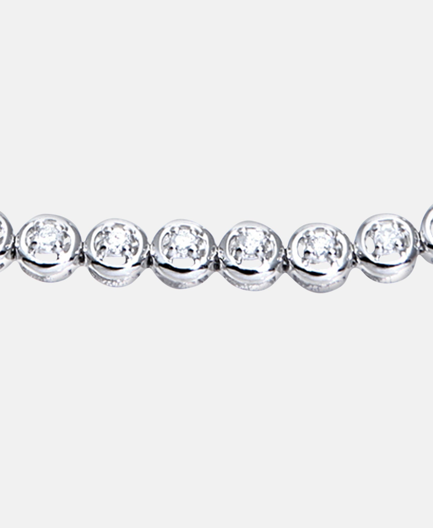Armband aus 375 Weißgold mit 0.50 Karat Diamant