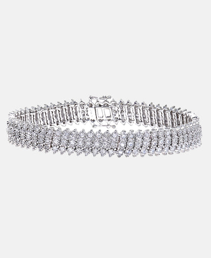Armband aus 375 Gelbgold mit 3.00 Karat Diamant