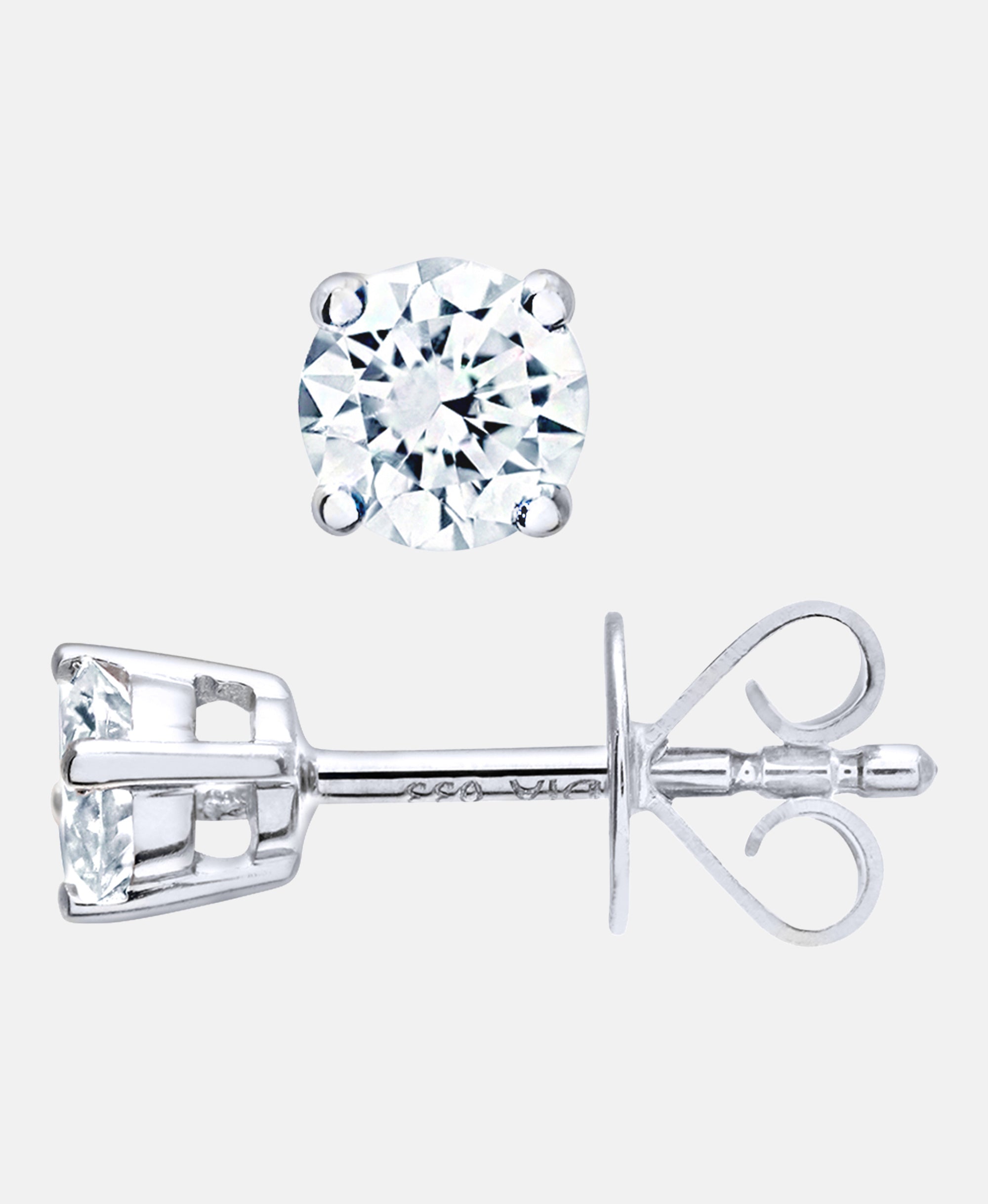 DIAMANT LETERNEL Earrings Silver