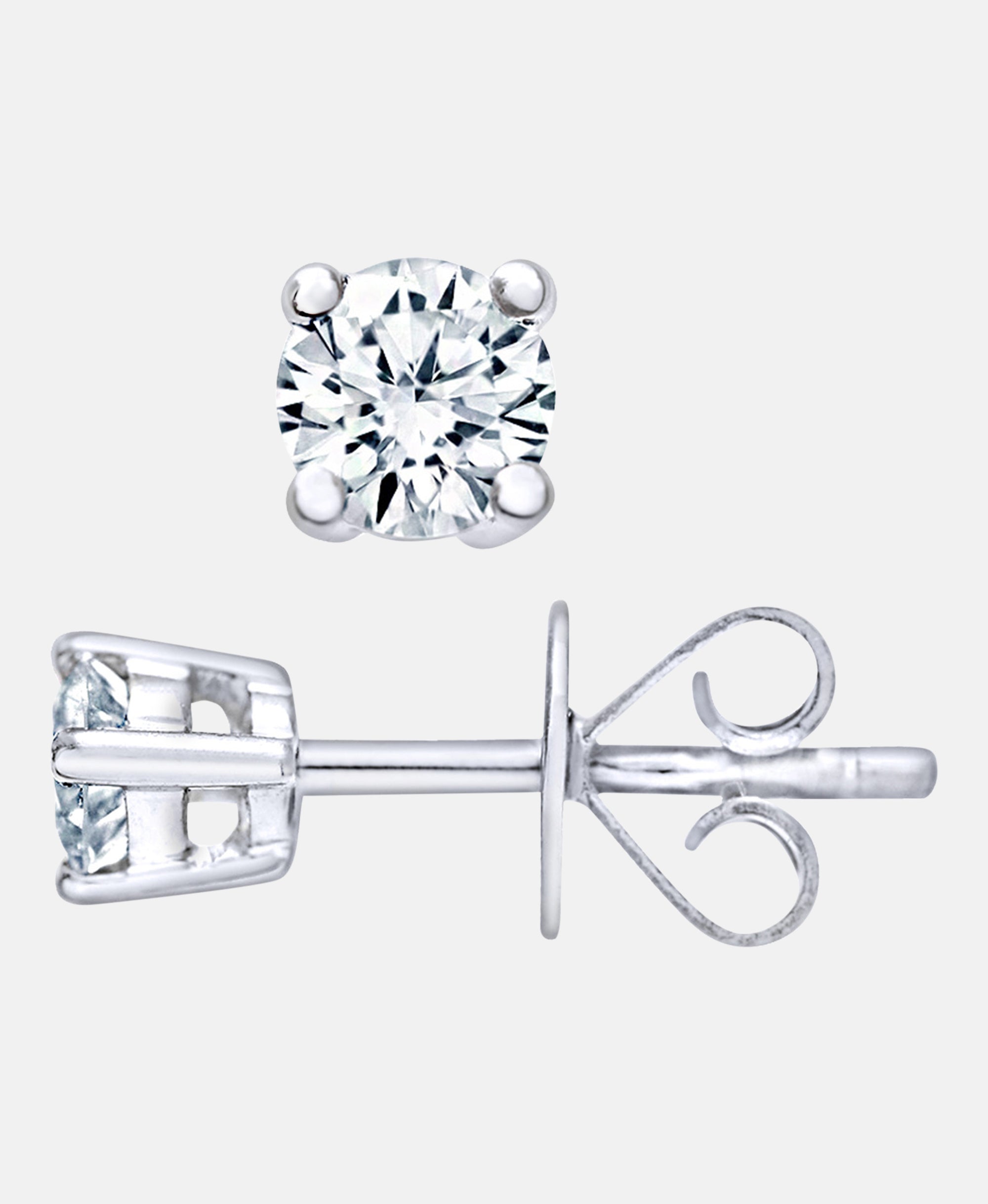DIAMANT LETERNEL Earrings Silver