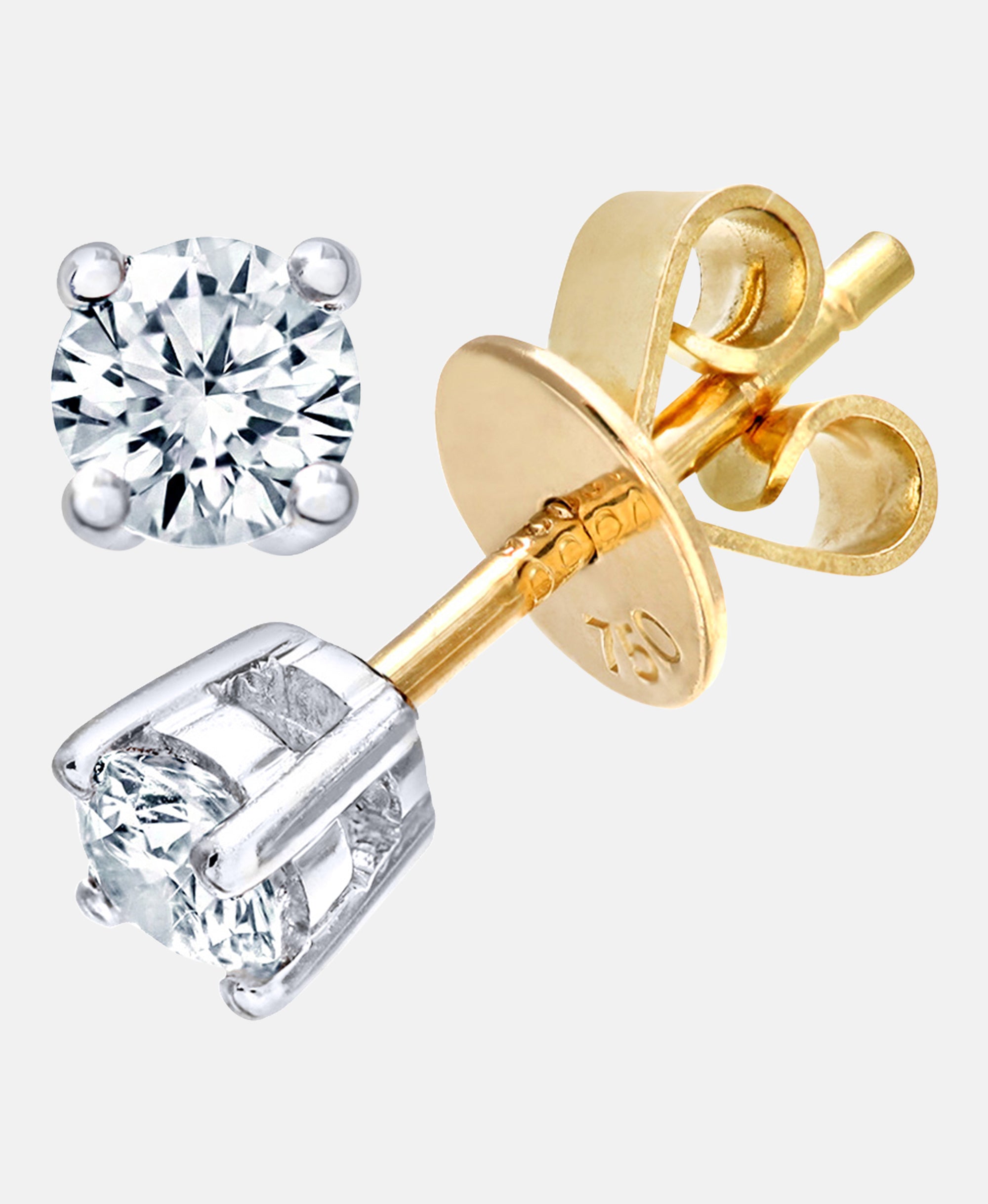 DIAMANT LETERNEL Earrings Gold