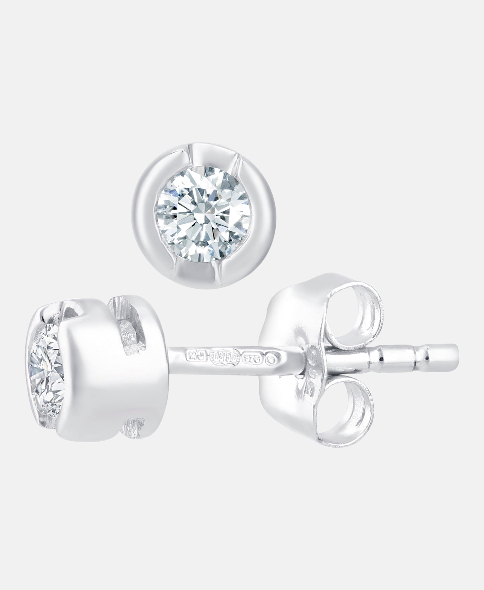 DIAMANT LETERNEL Earrings Silver