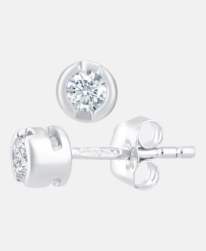 DIAMANT LETERNEL Earrings Silver
