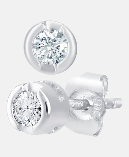 DIAMANT LETERNEL Earrings Silver