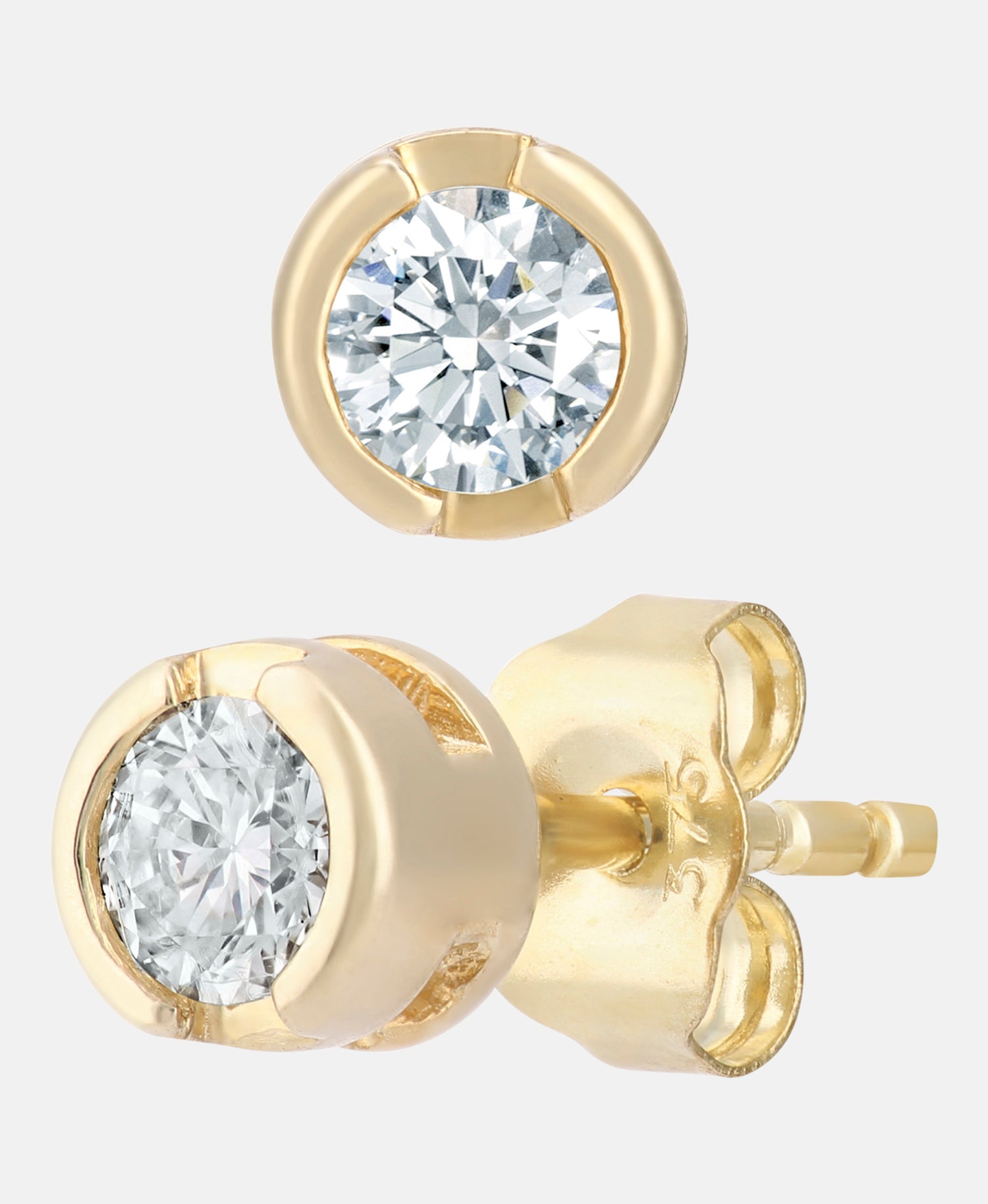 DIAMANT LETERNEL Earrings Yellow gold