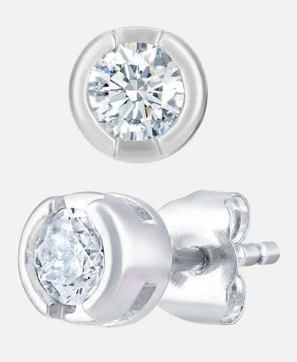 DIAMANT LETERNEL Earrings Silver