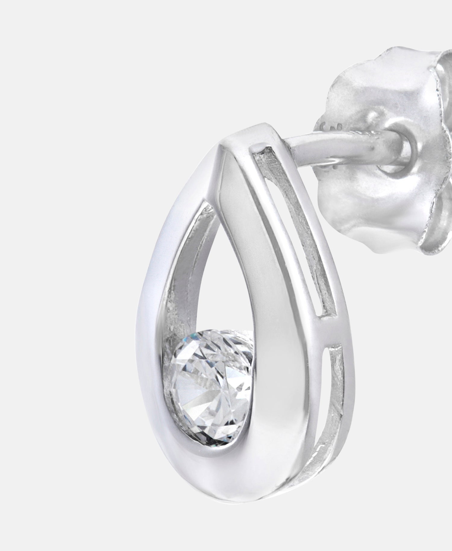 DIAMANT LETERNEL Earrings Silver