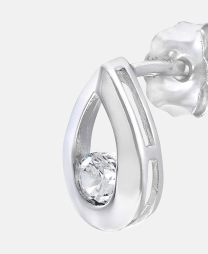 DIAMANT LETERNEL Earrings Silver