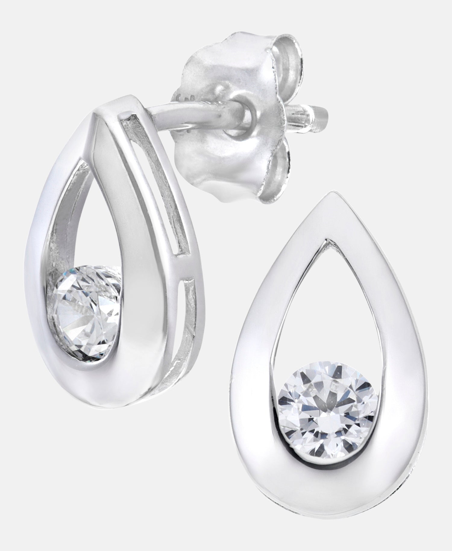 DIAMANT LETERNEL Earrings Silver