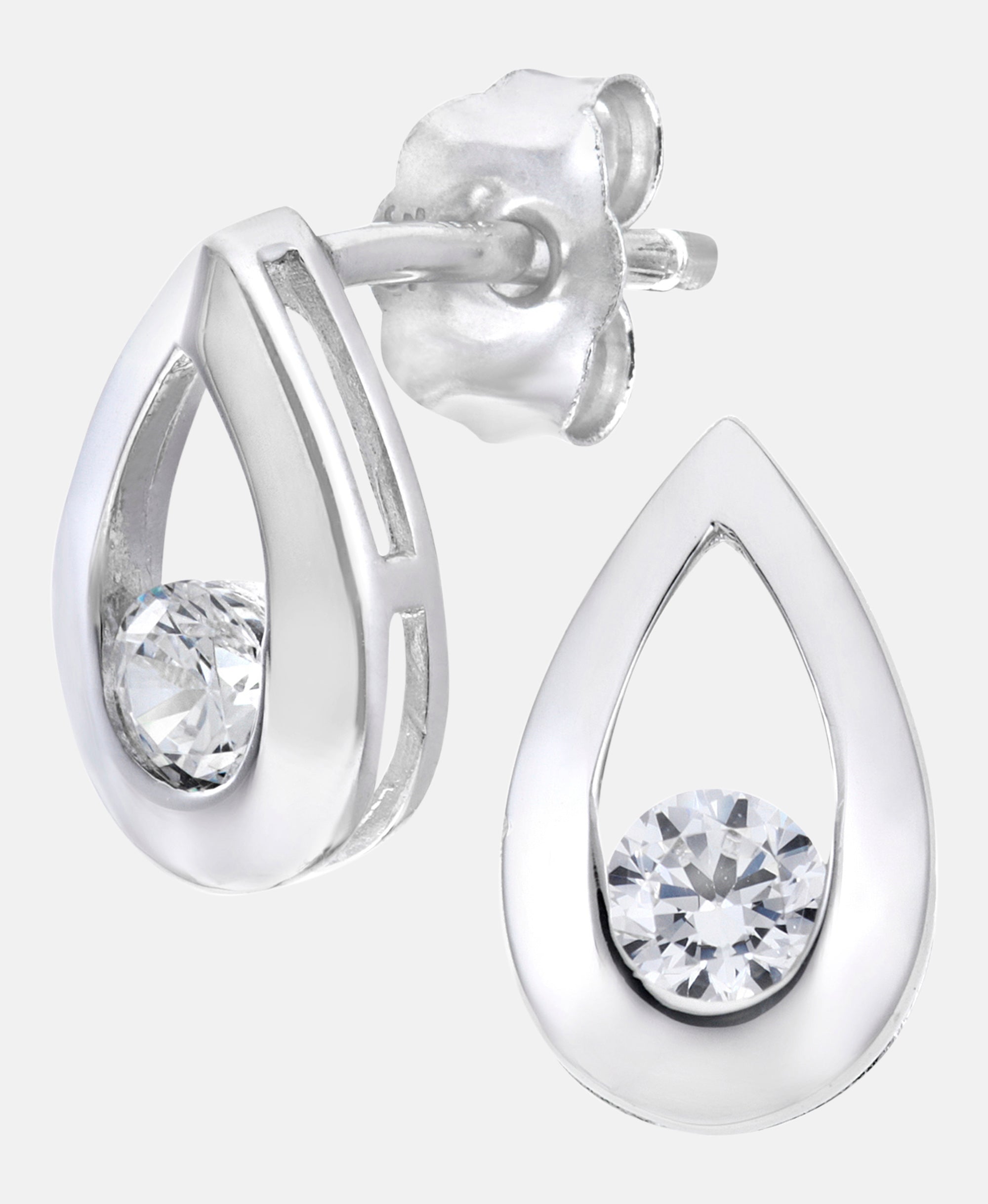 DIAMANT LETERNEL Earrings Silver