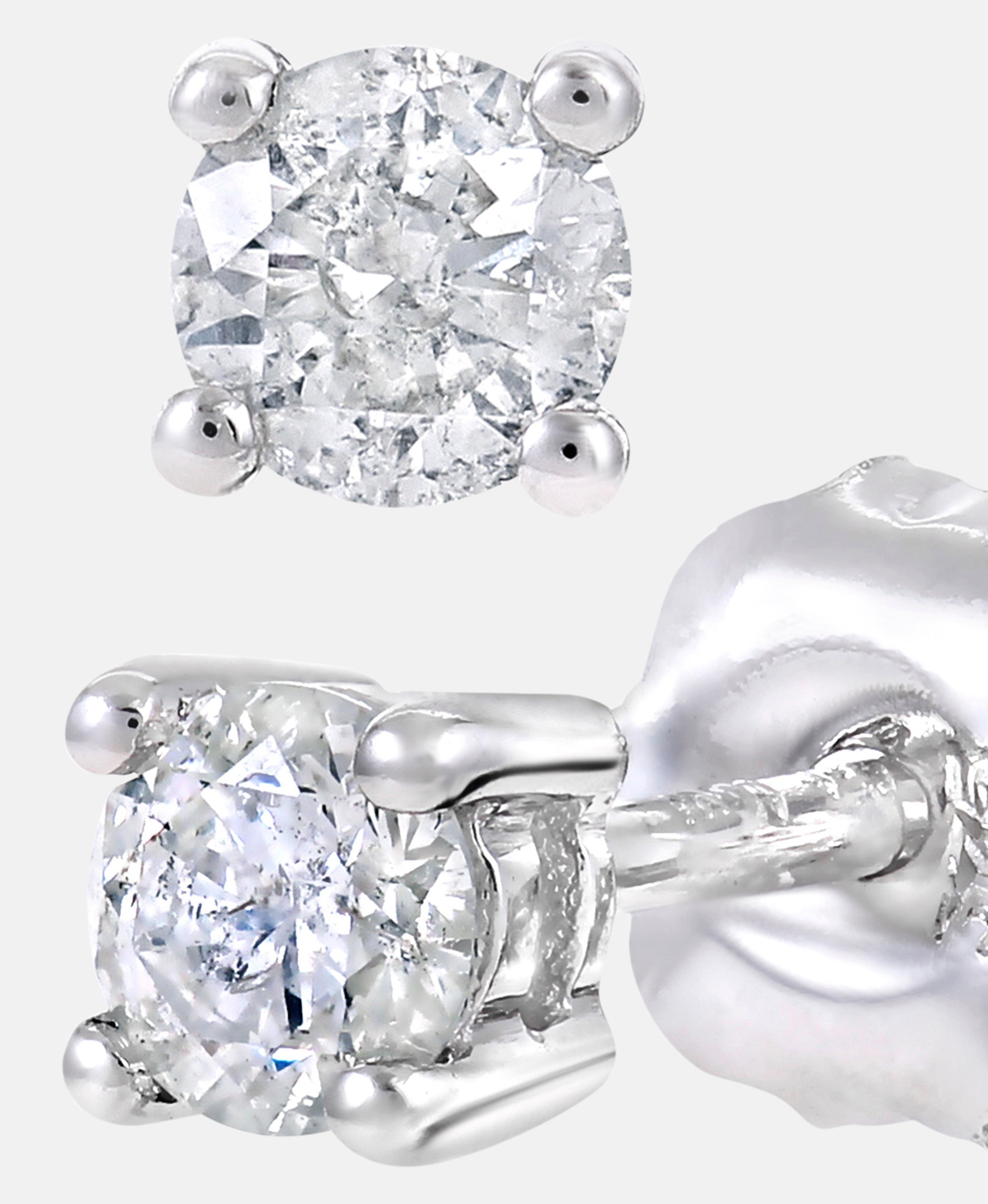 DIAMANT LETERNEL Earrings Silver