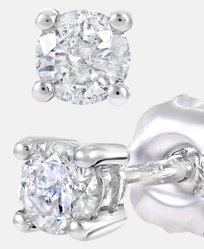 DIAMANT LETERNEL Earrings Silver
