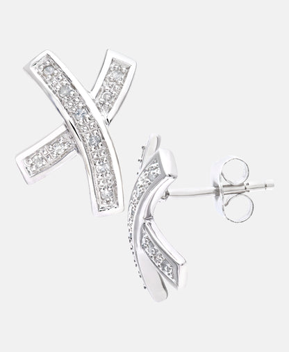 DIAMANT LETERNEL Earrings Silver