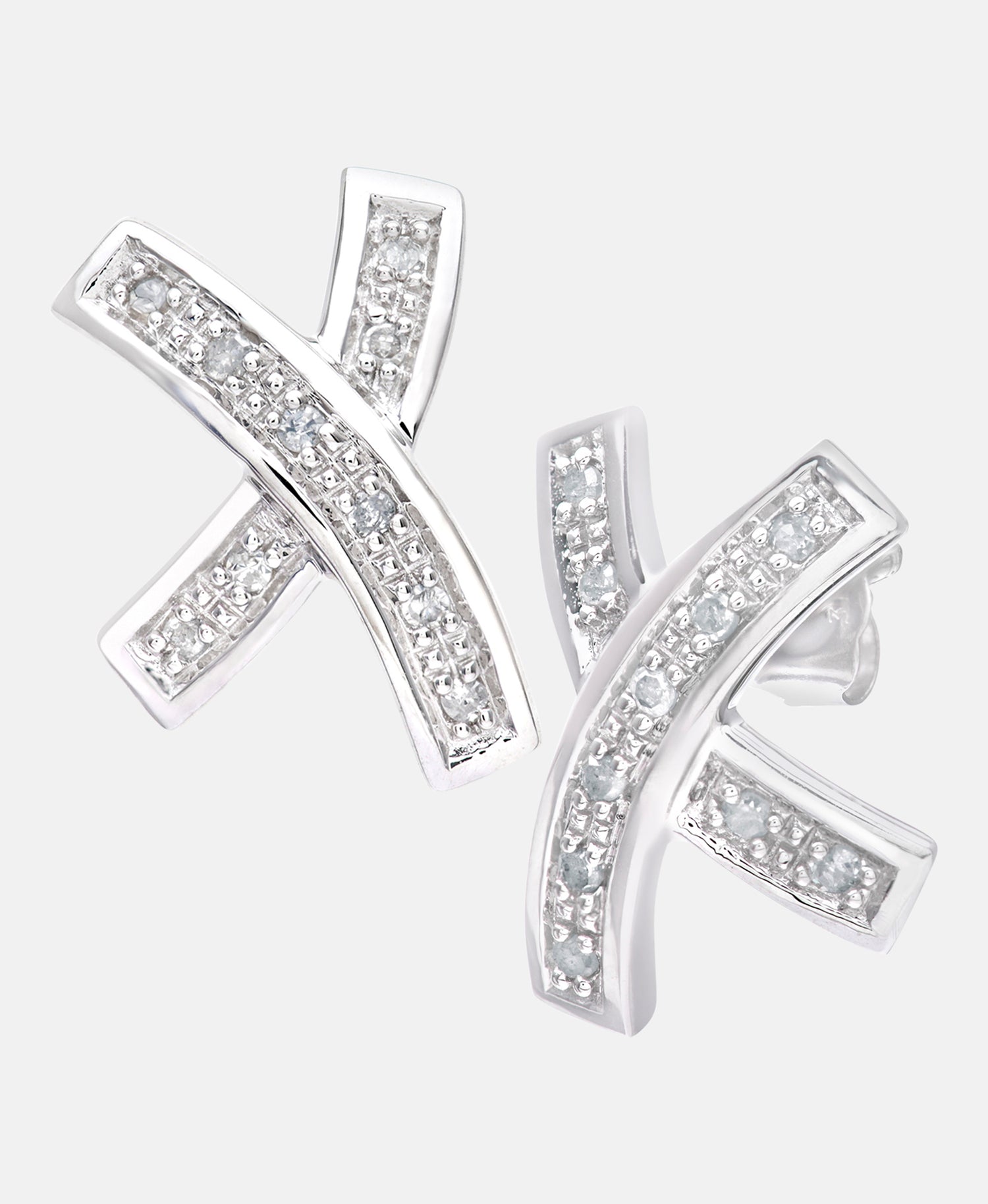 DIAMANT LETERNEL Earrings Silver