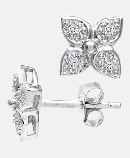 DIAMANT LETERNEL Earrings Silver