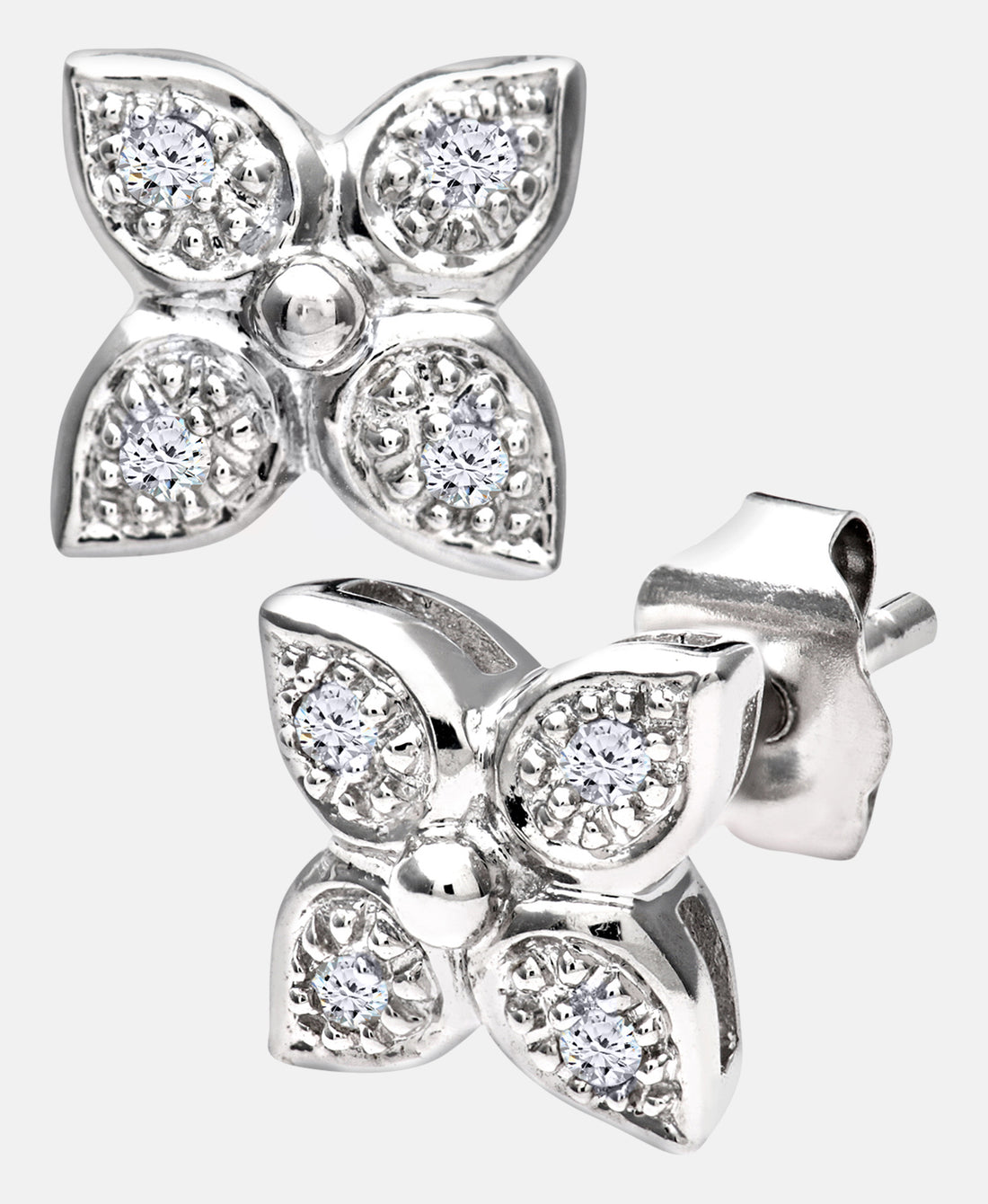 DIAMANT LETERNEL Earrings Silver