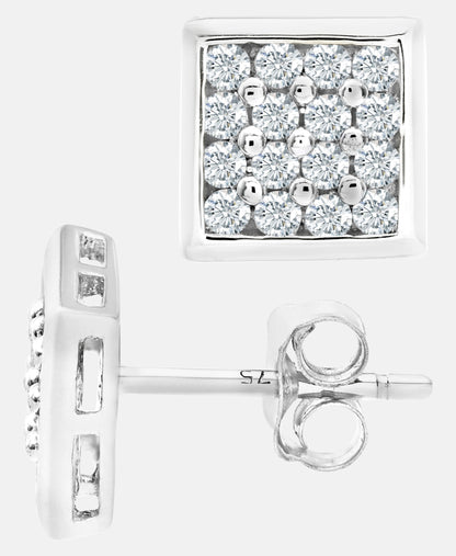 DIAMANT LETERNEL Earrings Silver