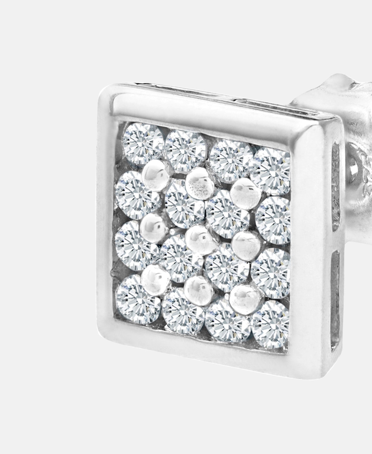 DIAMANT LETERNEL Earrings Silver