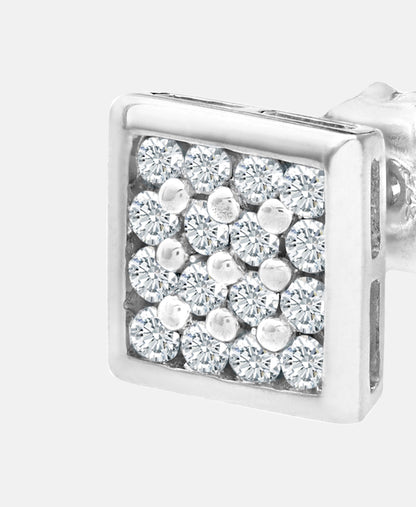 DIAMANT LETERNEL Earrings Silver