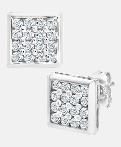 DIAMANT LETERNEL Earrings Silver