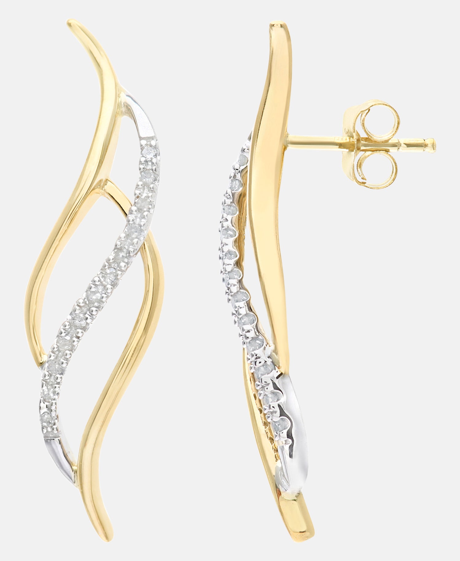 DIAMANT LETERNEL Earrings Gold