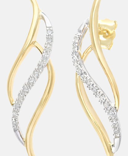 DIAMANT LETERNEL Earrings Gold