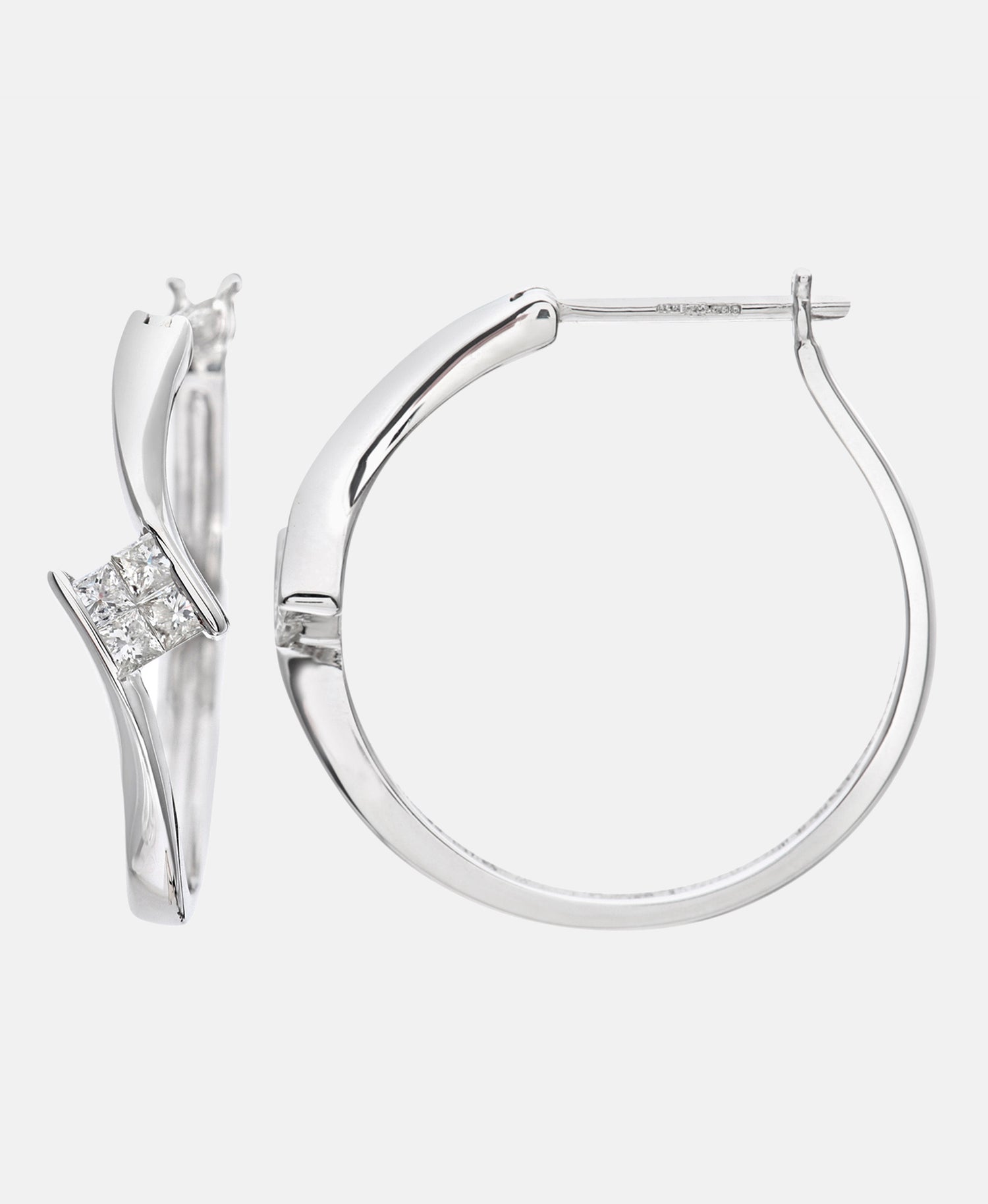 DIAMANT LETERNEL Earrings Silver