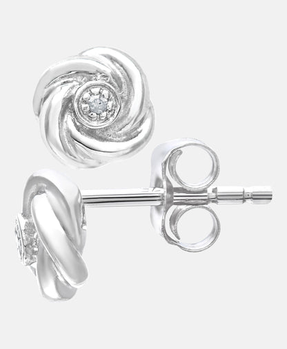 DIAMANT LETERNEL Earrings Silver