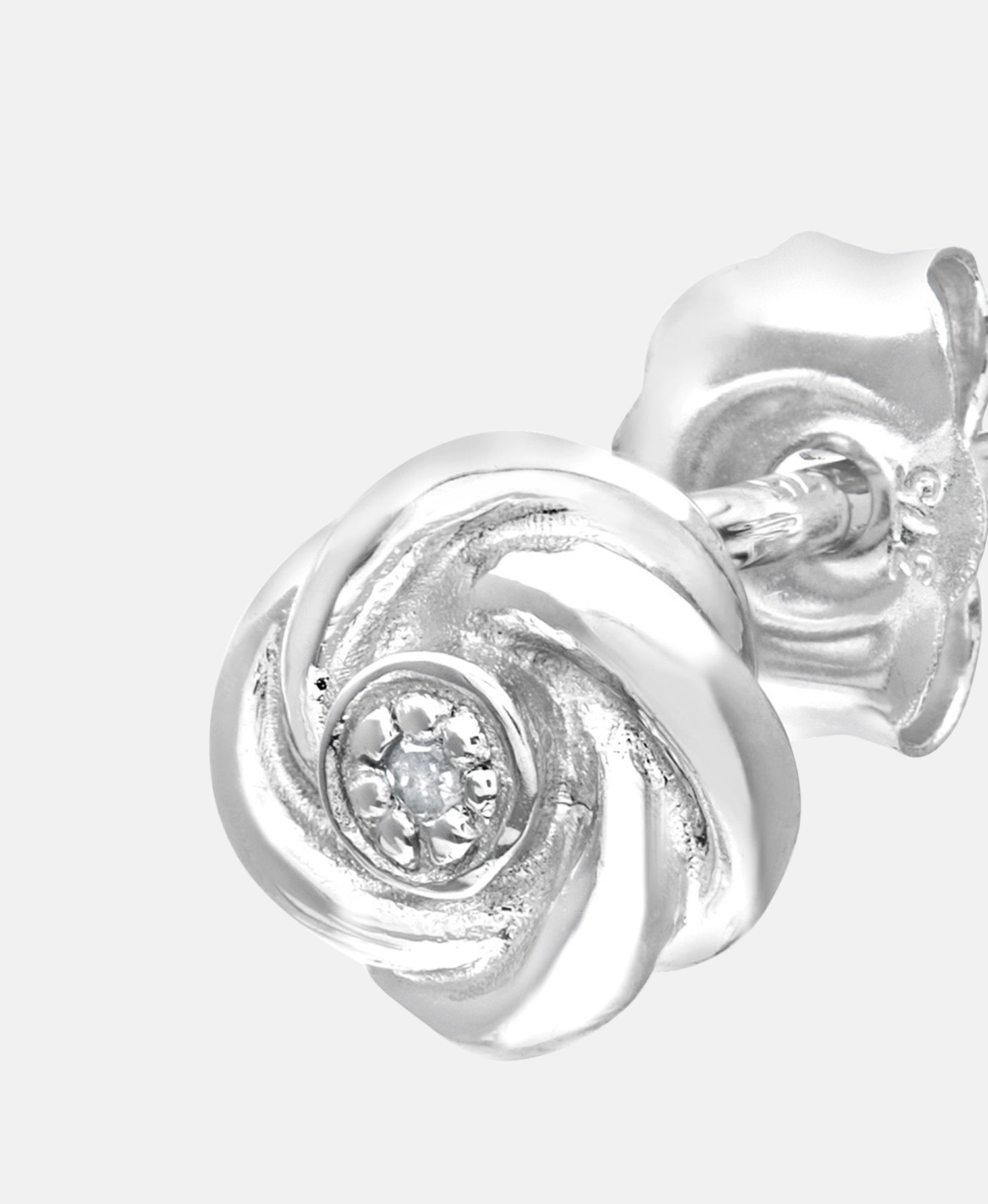 DIAMANT LETERNEL Earrings Silver
