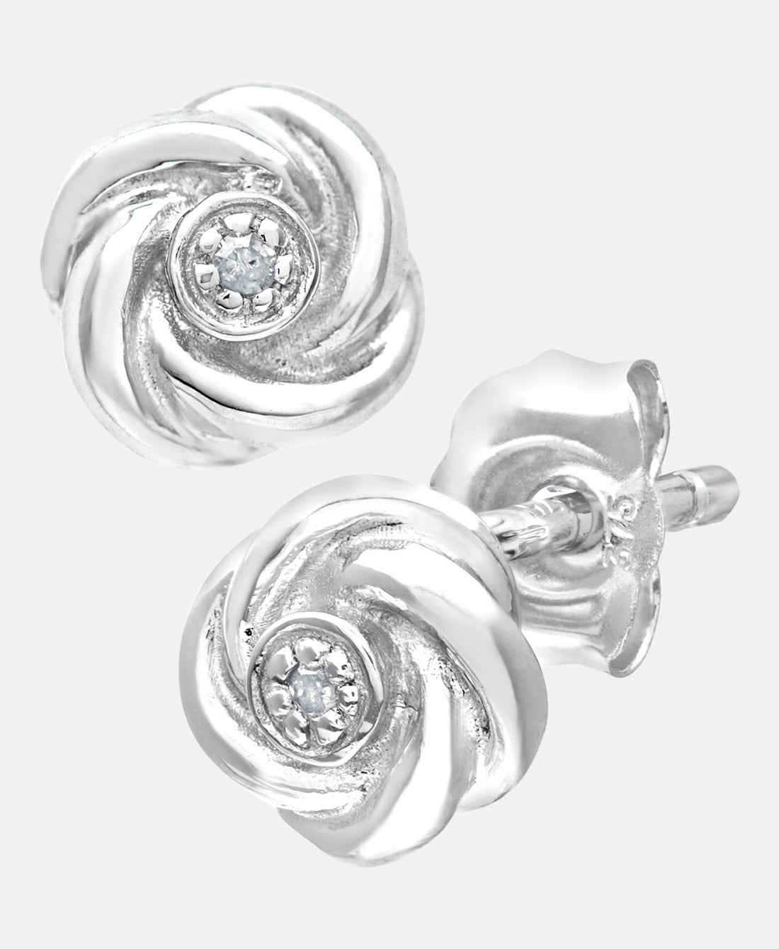 DIAMANT LETERNEL Earrings Silver