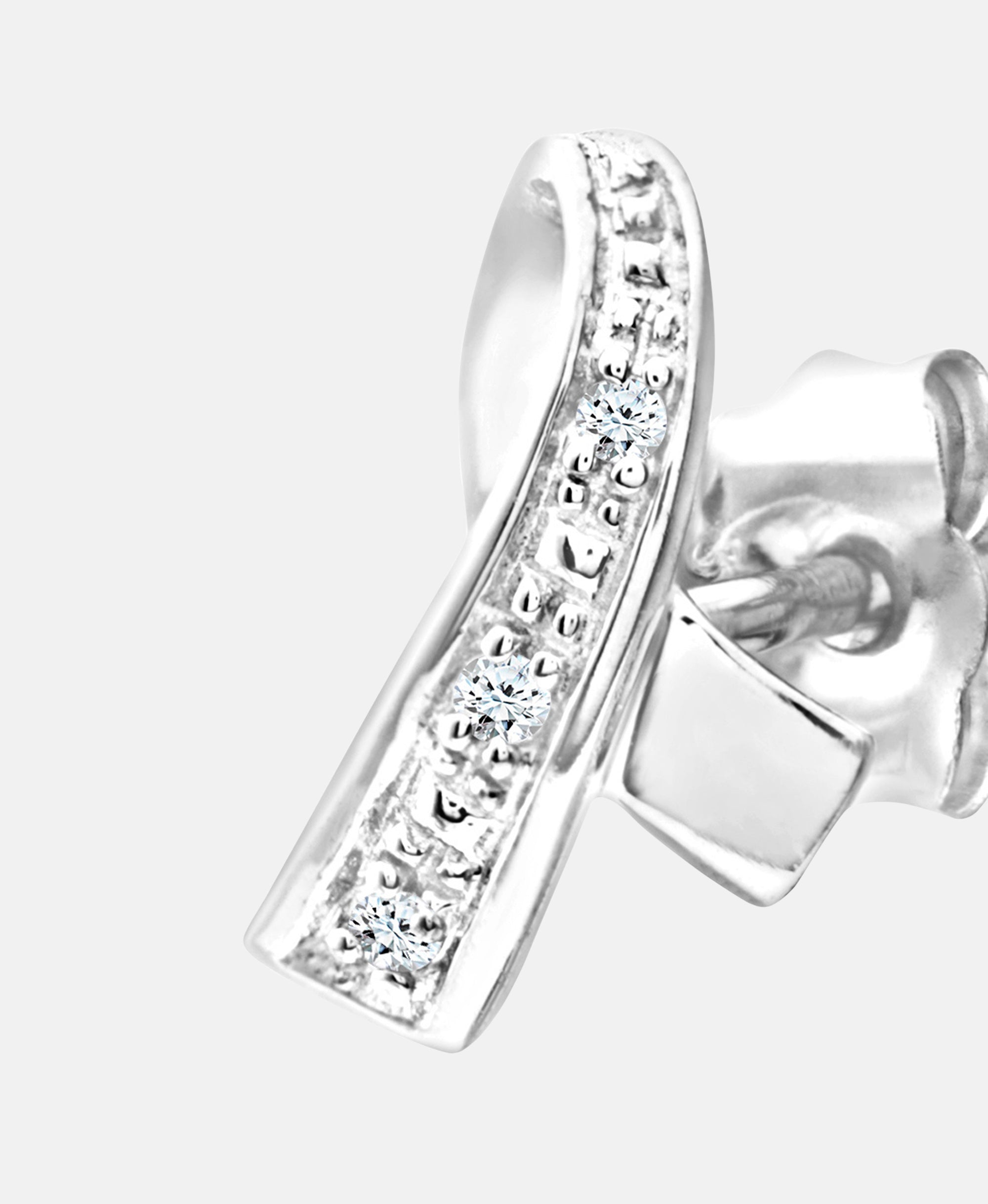 DIAMANT LETERNEL Earrings Silver