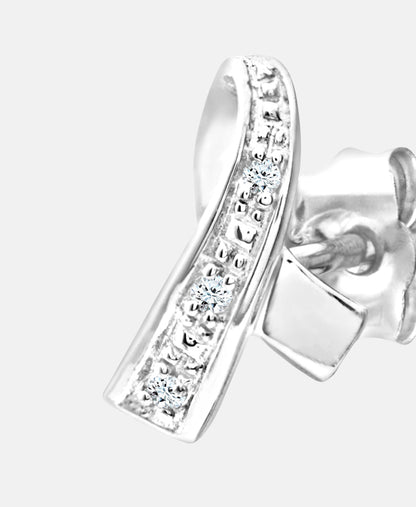 DIAMANT LETERNEL Earrings Silver