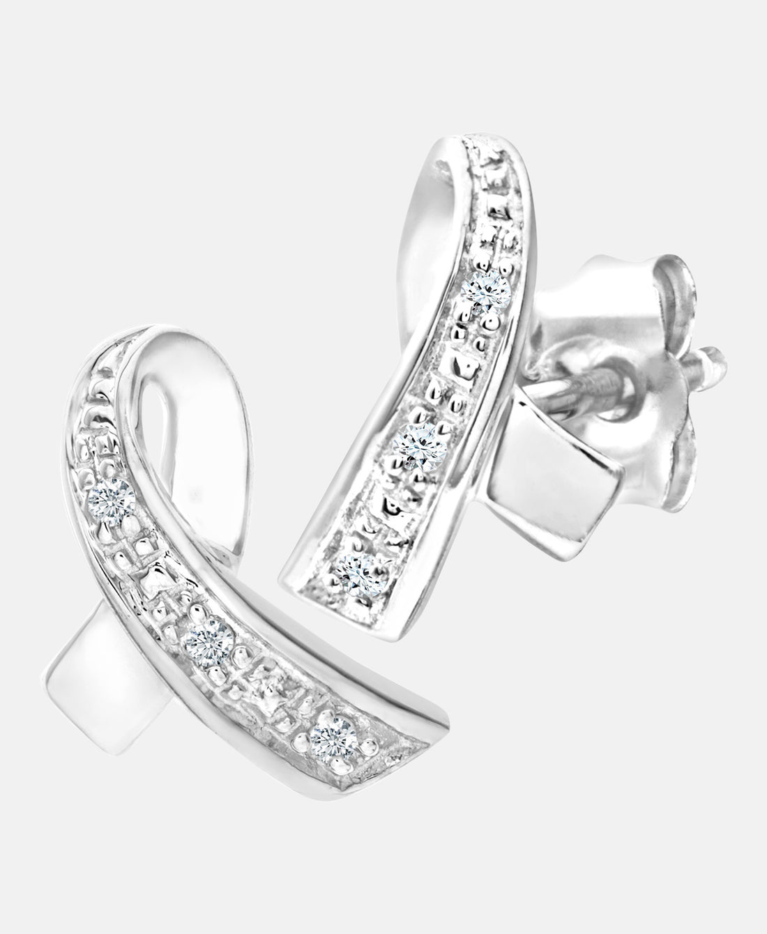 DIAMANT LETERNEL Earrings Silver