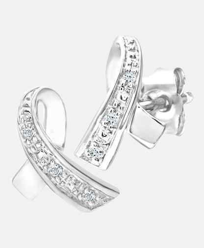 DIAMANT LETERNEL Earrings Silver
