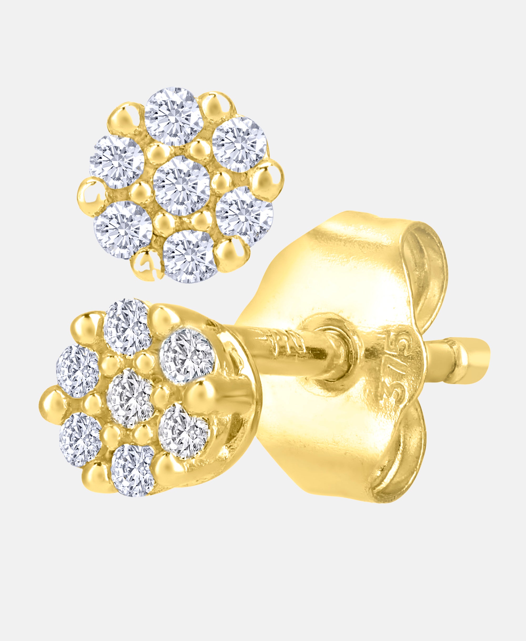 DIAMANT LETERNEL Earrings Gold