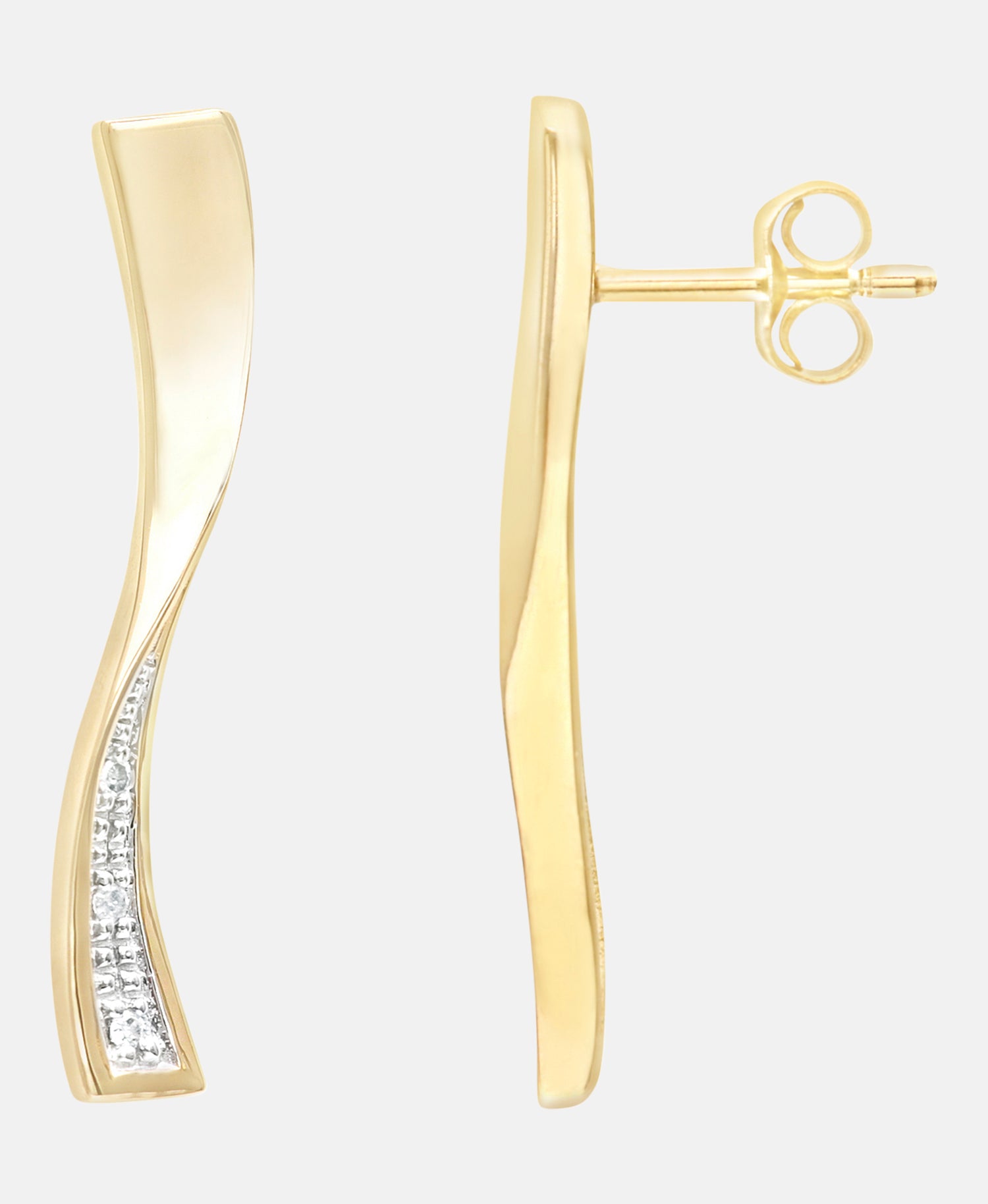 DIAMANT LETERNEL Earrings Gold