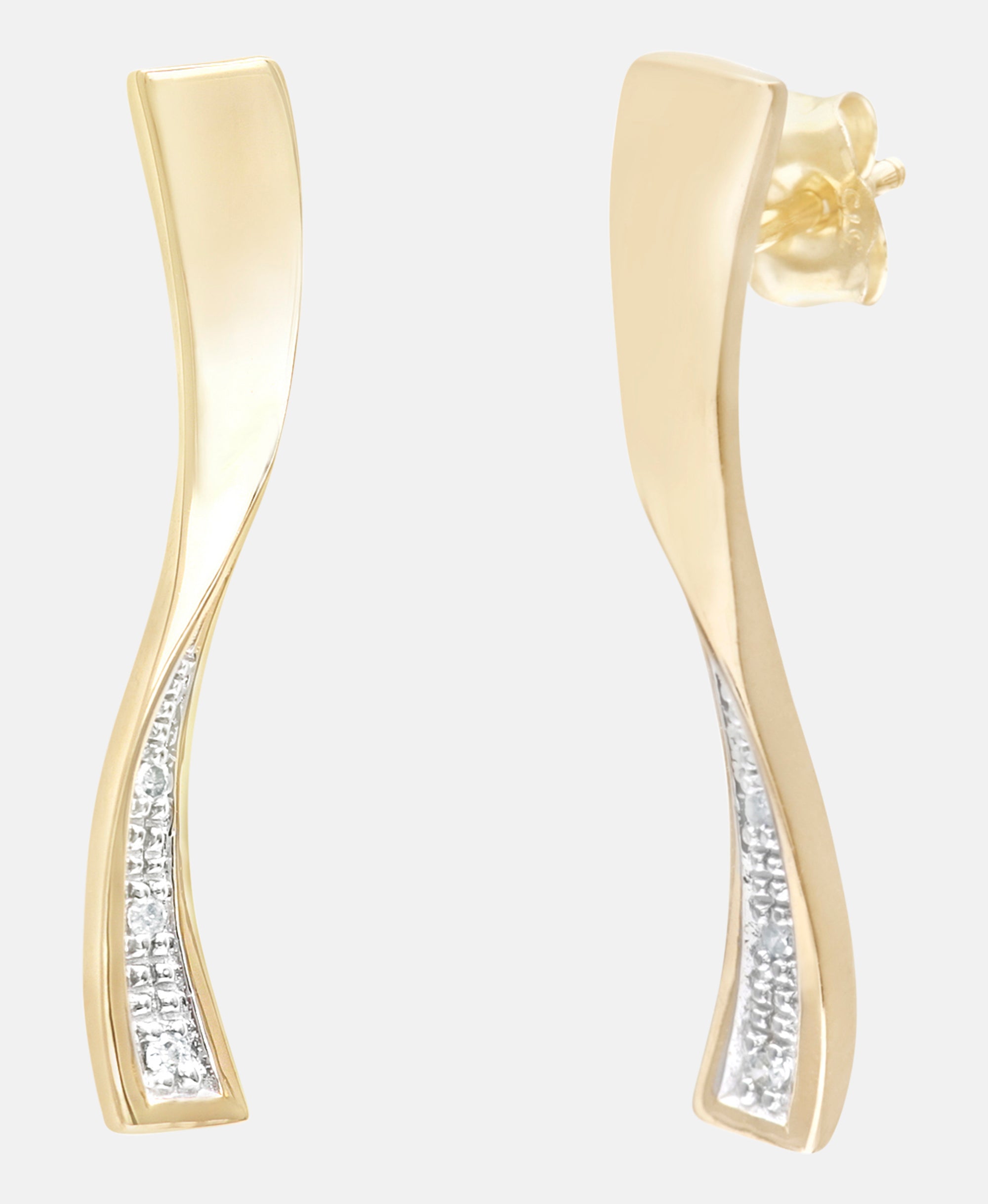 DIAMANT LETERNEL Earrings Gold