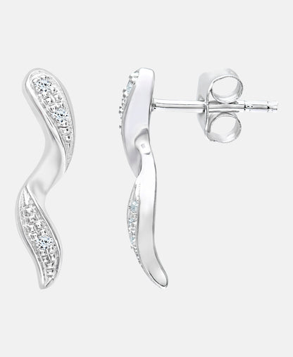 DIAMANT LETERNEL Earrings Silver