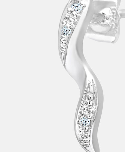 DIAMANT LETERNEL Earrings Silver