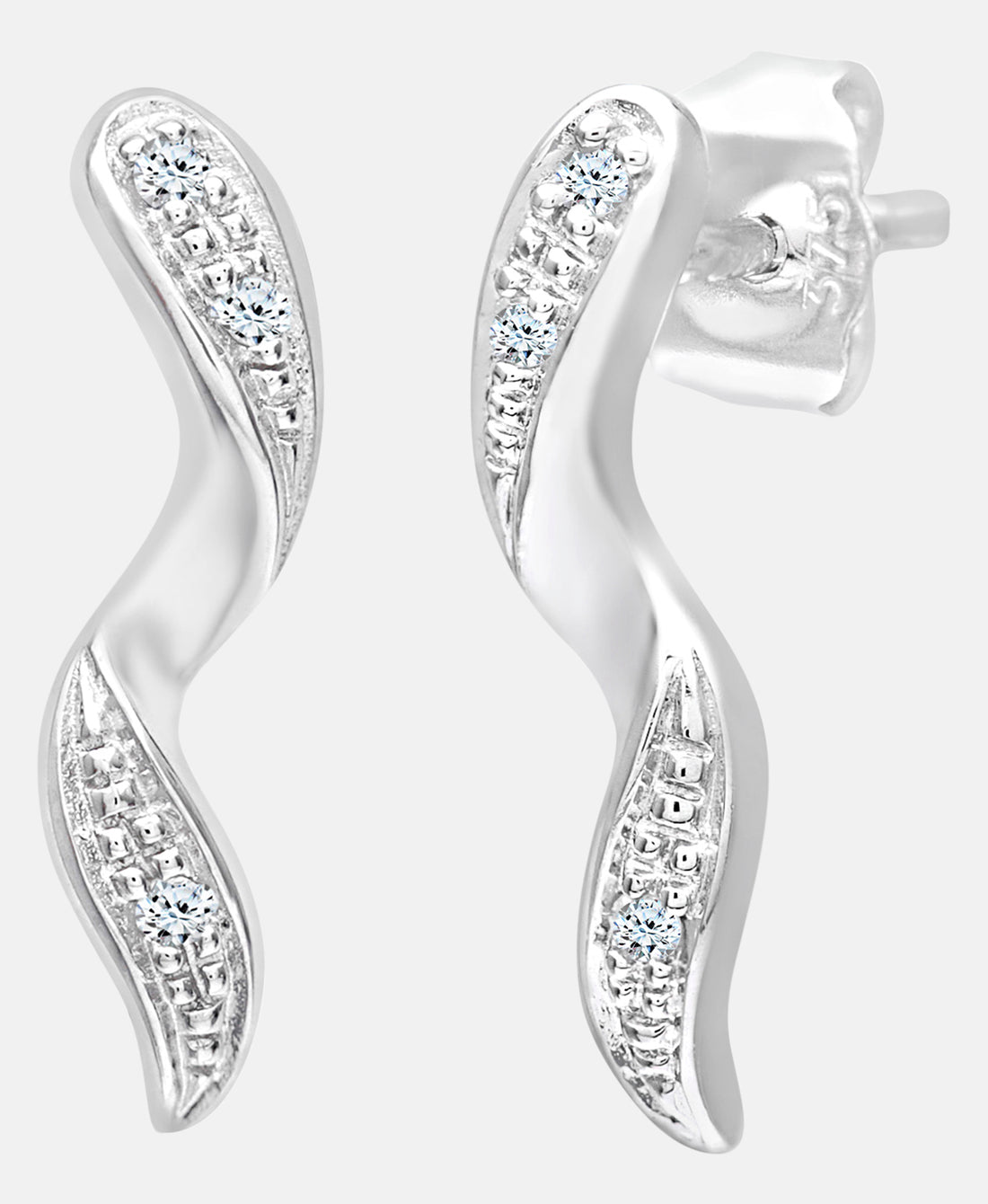 DIAMANT LETERNEL Earrings Silver