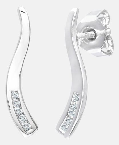 DIAMANT LETERNEL Earrings Silver