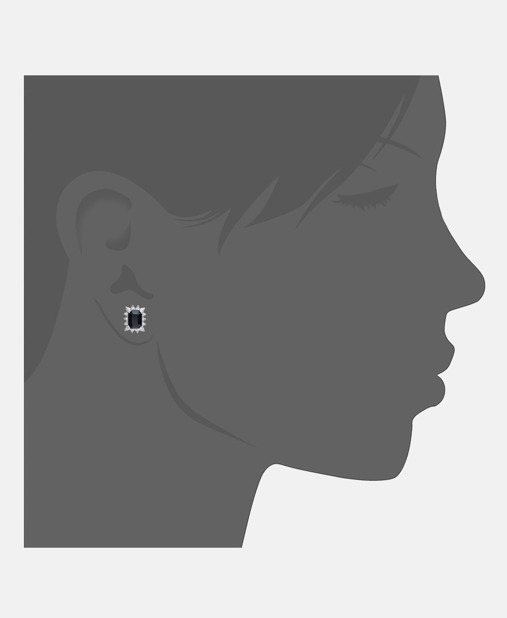 DIAMANT LETERNEL Earrings Black