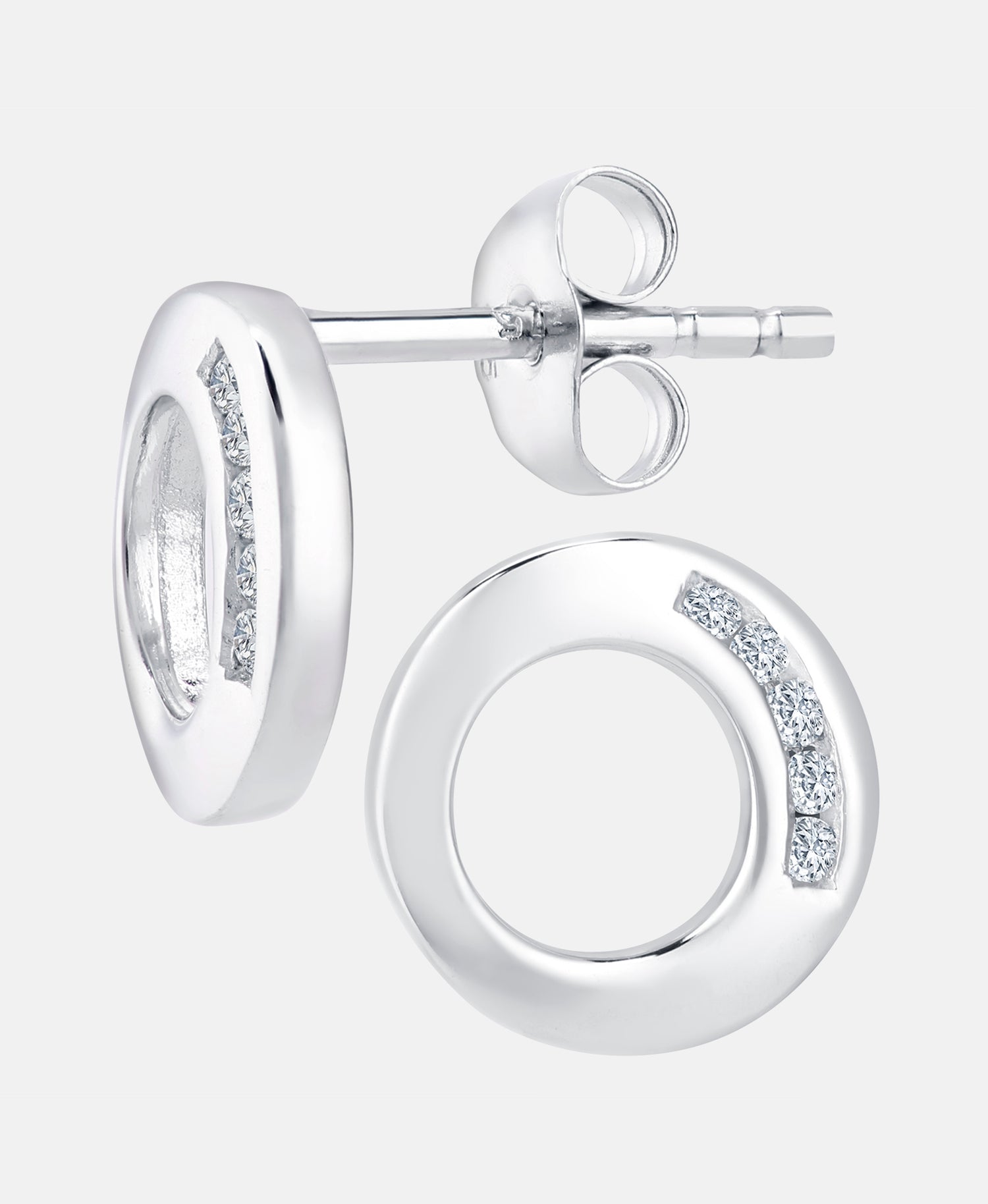DIAMANT LETERNEL Earrings Silver