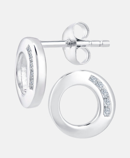 DIAMANT LETERNEL Earrings Silver