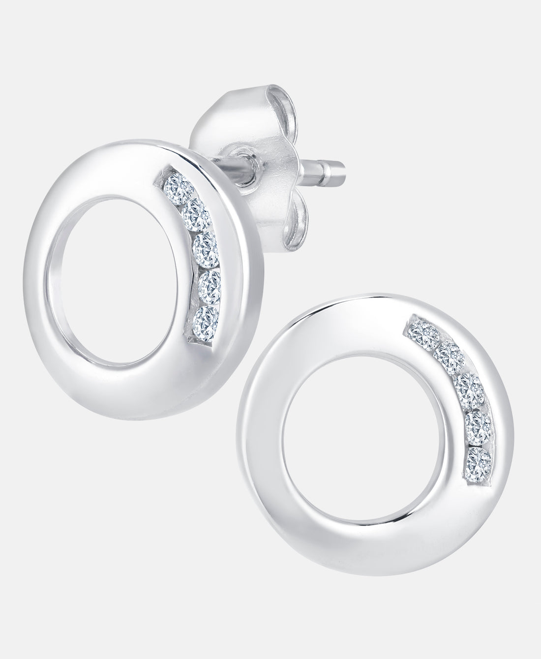 DIAMANT LETERNEL Earrings Silver
